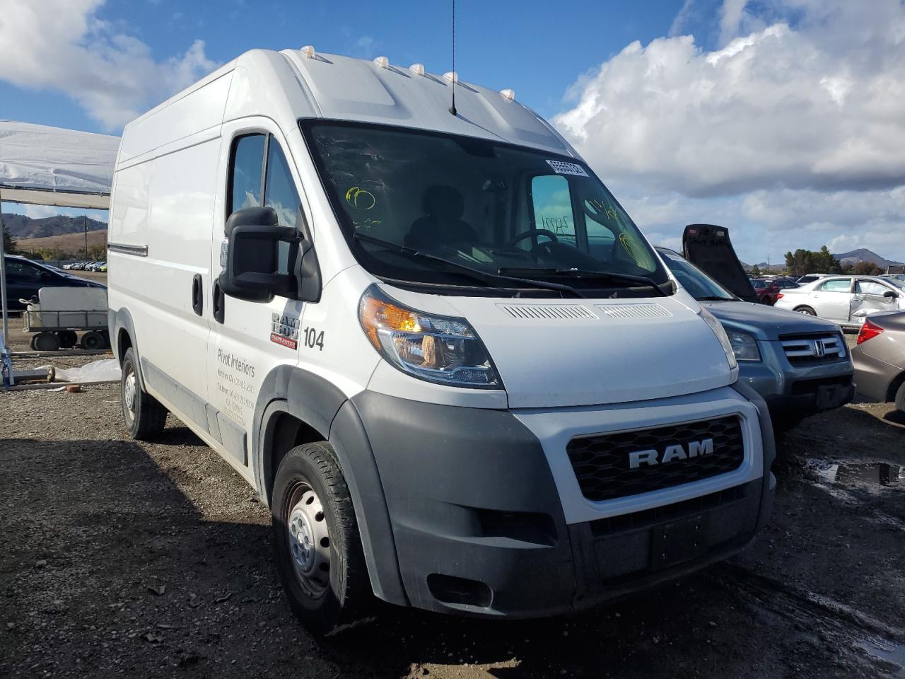 3C6TRVBG8LE121534 - 2020 Ram Promaster 1500 High – Auto auctions Blog