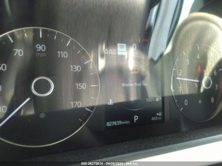 SALYB2EX9LA239780 - 2020 LAND ROVER RANGE ROVER